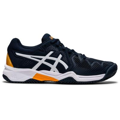 Asics Kids GEL-Resolution 8 GS Tennis Shoes - French Blue