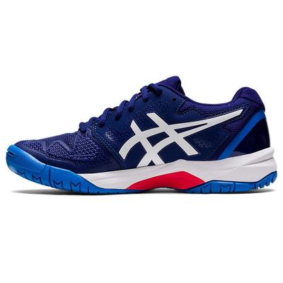 Asics Kids Gel-Resolution 8 Tennis Shoes - Dive Blue/White - main image