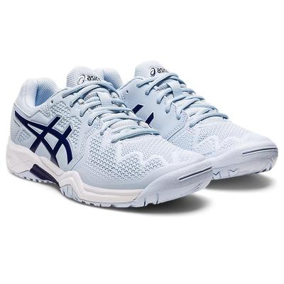 Asics Kids Gel-Resolution 8 Tennis Shoes - Soft Sky/Dive Blue - main image
