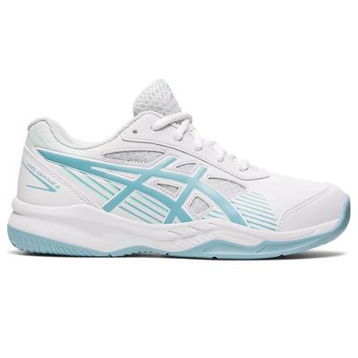 Asics Kids Gel-Game 8 Tennis Shoes - White/Smoke Blue - main image