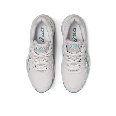 Asics Kids Gel-Game 8 Tennis Shoes - White/Smoke Blue - main image