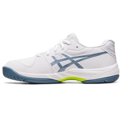 Asics Kids Gel-Game 9 Tennis Shoes - White/Steel Blue - main image