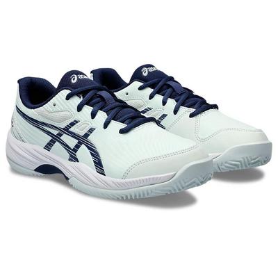 Asics Kids Gel-Game 9 Clay Tennis Shoes - Pale Mint/Blue Expanse - main image