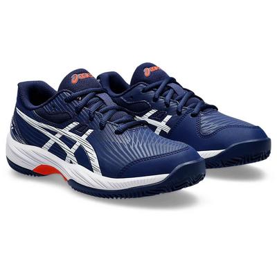 Asics Kids Gel-Game 9 Clay Tennis Shoes - Blue Expanse/White/Red - main image