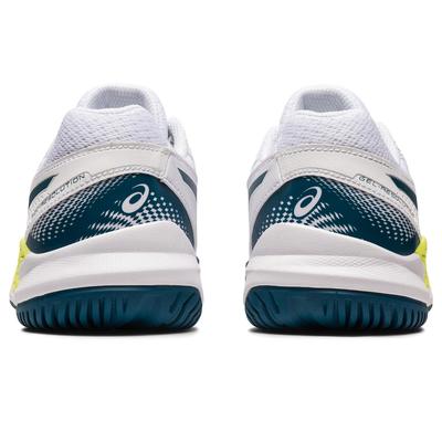 Asics Kids Gel-Resolution 9 Tennis Shoes - White/Restful Teal - main image
