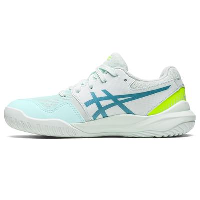 Asics Kids Gel-Resolution 9 Tennis Shoes - Blue/White - main image