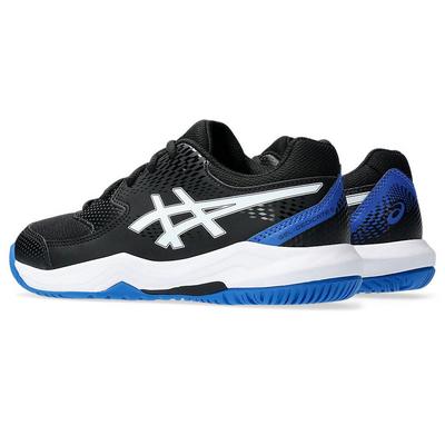 Asics Kids Gel-Dedicate 8 Tennis Shoes - Black/Tuna Blue - main image