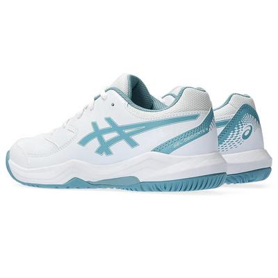 Asics Kids Gel-Dedicate 8 Tennis Shoes - White/Gris Blue - main image