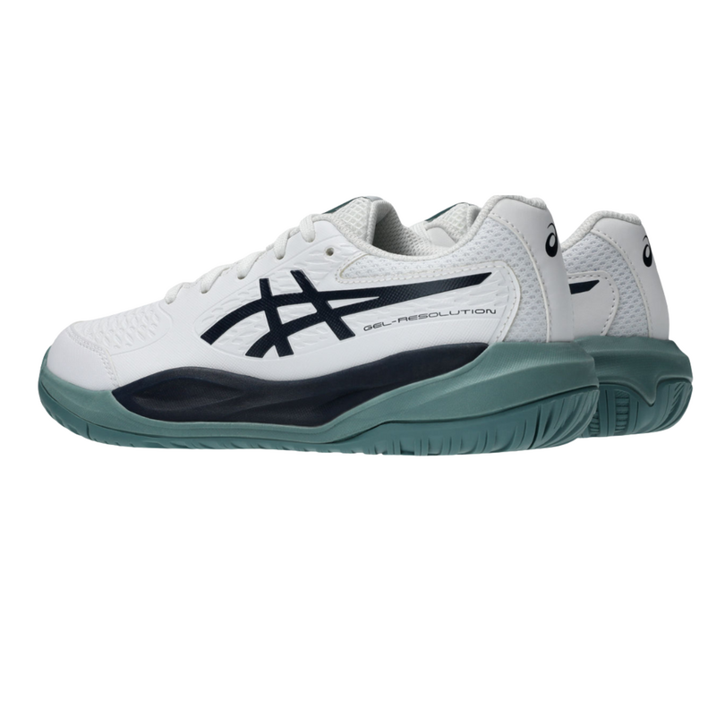 Asics Kids Gel-Resolution X Tennis Shoes - White/Midnight - main image