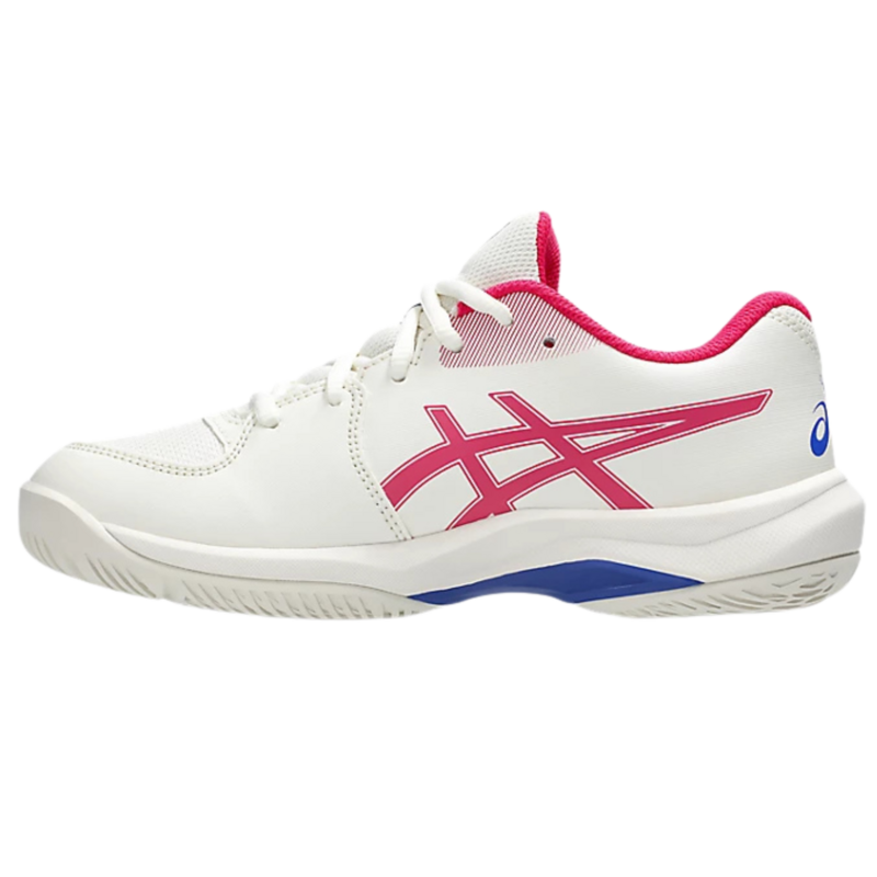 Asics Kids Gel-Game GS Tennis Shoes - Cream/Bright Rose - main image
