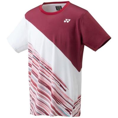 Yonex Mens 10453EX T-Shirt - White/Red - main image