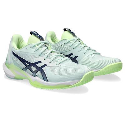 Asics Womens Solution Speed FF 3 Tennis Shoes - Pale Mint/Blue Expanse - main image