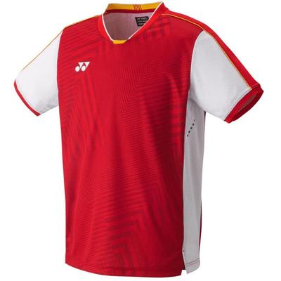 Yonex Mens 10512EX Team China Crew Neck T-Shirt - Ruby Red - main image