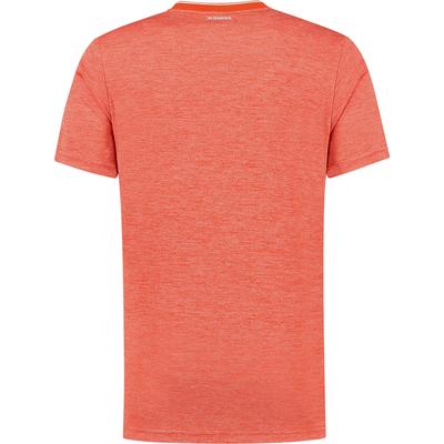 K-Swiss Mens Hypercourt Double Crew Tee - Spicy Orange Melange - main image