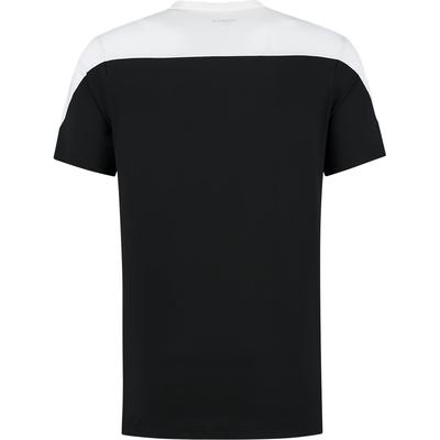 K-Swiss Mens Hypercourt Block Crew Tee 3 - Jet Black/White - main image