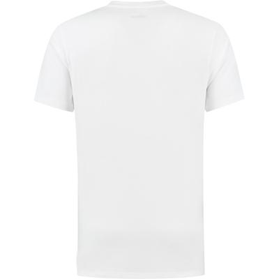 K-Swiss Mens Hypercourt Logo Tee 2 - White/Spicy Orange - main image