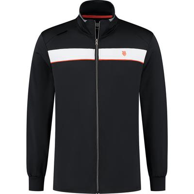 K-Swiss Mens Hypercourt Tracksuit Jacket 4 - Jet Black/White