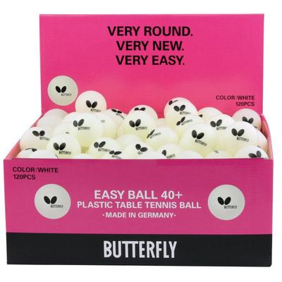 Butterfly Easy Ball 40+ Table Tennis Training Balls - Box of 6 - main image