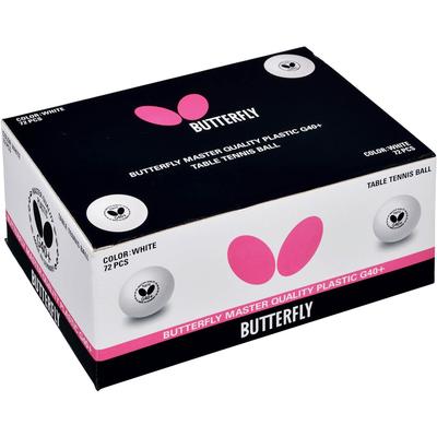 Butterfly G40 3 Star Table Tennis Balls (White) - Pack of 3 - main image