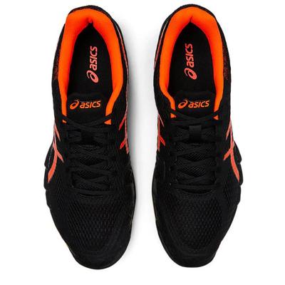 Asics Mens GEL-Blade 7 Indoor Court Shoes - Black/Orange - main image