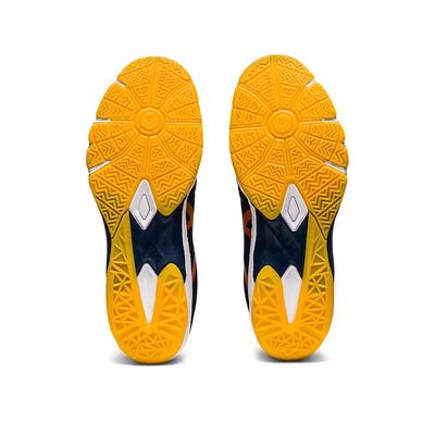 Asics Mens GEL-Blade 7 Speed Indoor Court Shoes - French Blue/Marigold Orange - main image