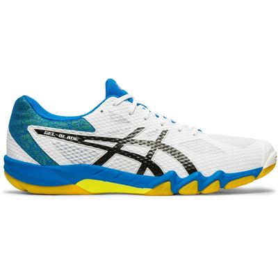Asics Mens GEL-Blade 7 Indoor Court Shoes - White/Black - main image
