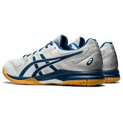 Asics Mens GEL-Rocket 9 Indoor Court Shoes - Grey/Blue - main image