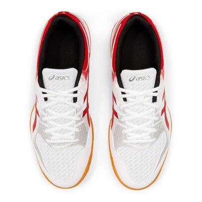 Asics Mens GEL-Rocket 9 Indoor Court Shoes - White/Classic Red - main image