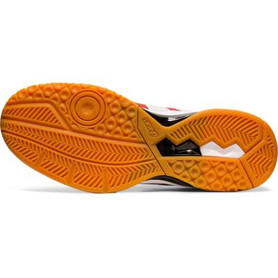 Asics Mens GEL-Rocket 9 Indoor Court Shoes - White/Classic Red - main image