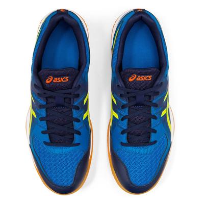 Asics Mens GEL-Rocket 9 Indoor Court Shoes - Electric Blue/Sour Yuzu - main image