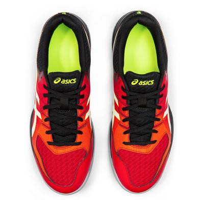 Asics Mens GEL-Rocket 9 Indoor Court Shoes - Speed Red/White