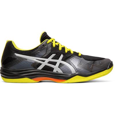 Asics Mens GEL-Tactic Indoor Court Shoes - Black/Silver - main image