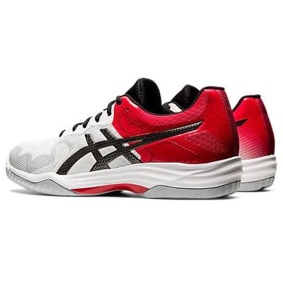 Asics Mens GEL-Tactic Indoor Court Shoes - White/Gunmetal - main image