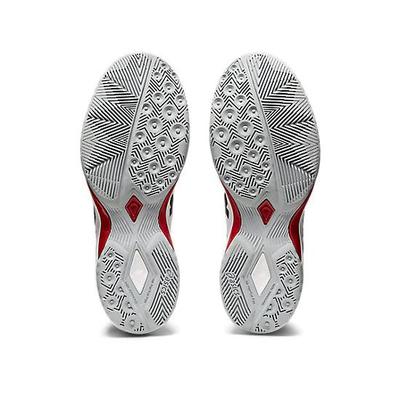 Asics Mens GEL-Tactic Indoor Court Shoes - White/Gunmetal - main image