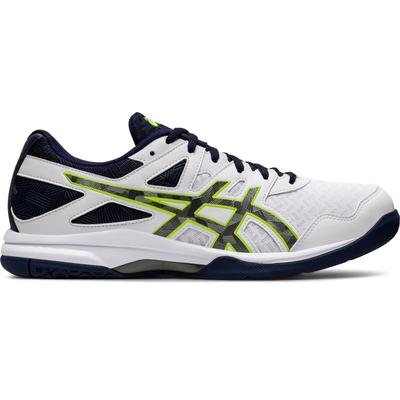 Asics Mens GEL-Task 2 Indoor Court Shoes - White/Gunmetal - main image