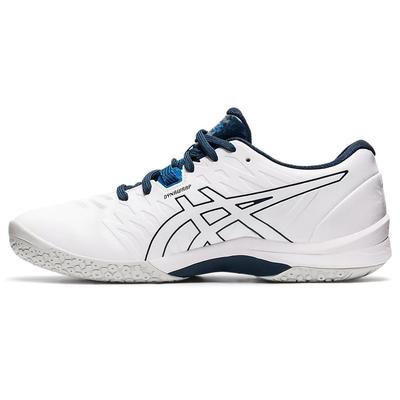 Asics Mens Blast FF 2 Indoor Court Shoes - White/Reborn Blue - main image