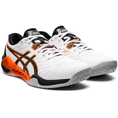 Asics Mens Blast FF 2 Indoor Court Shoes - White/Black - main image