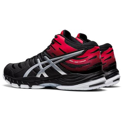 Asics Mens GEL-Beyond 6 Mid Top Indoor Court Shoes - Black/Classic Red - main image