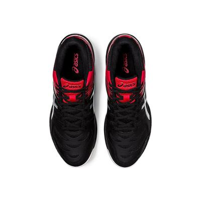 Asics Mens GEL-Beyond 6 Mid Top Indoor Court Shoes - Black/Classic Red - main image