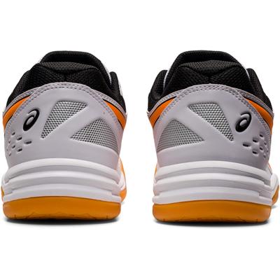 Asics Mens Upcourt 4 Indoor Court Shoes - White/Orange - main image