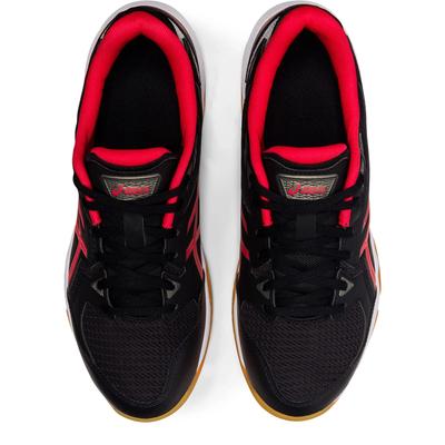 Asics Mens GEL-Rocket 10 Indoor Court Shoes - Black/Electric Red