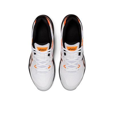 Asics Mens GEL-Rocket 10 Indoor Court Shoes - White/Shocking Orange - main image