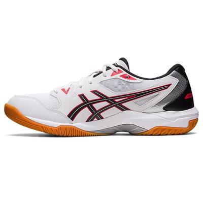 Asics Mens GEL-Rocket 10 Indoor Court Shoes - White/Classic Red - main image