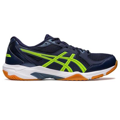 Asics Mens GEL-Rocket 10 Indoor Court Shoes - Midnight/Hazard Green - main image