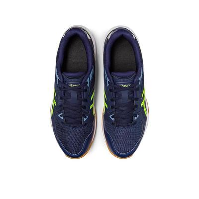 Asics Mens GEL-Rocket 10 Indoor Court Shoes - Midnight/Hazard Green - main image