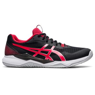 Asics Mens GEL-Tactic Indoor Court Shoes - Black/Electric Red - main image