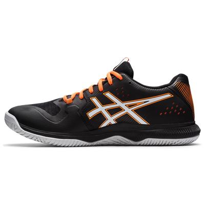 Asics Mens GEL-Tactic Indoor Court Shoes - Black/Orange