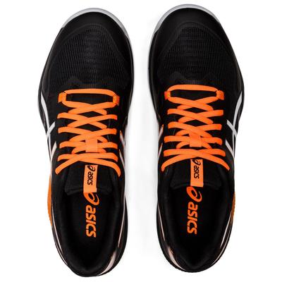 Asics Mens GEL-Tactic Indoor Court Shoes - Black/Orange