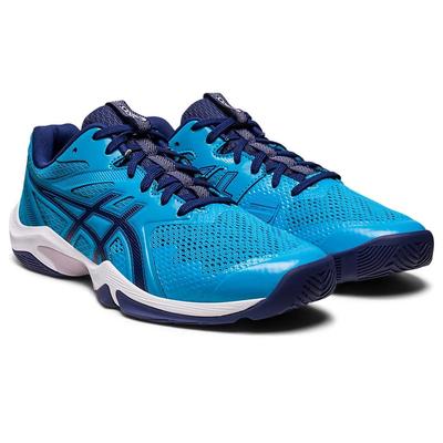 Asics Mens GEL-Blade 8 Indoor Court Shoes - Island Blue/Indigo Blue - main image