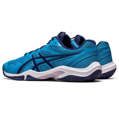 Asics Mens GEL-Blade 8 Indoor Court Shoes - Island Blue/Indigo Blue - main image